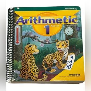 Abeka Arithmetic 1st Grade Work-Text Teacher Key 2nd Edition